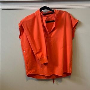 Figs Women's Orange Top